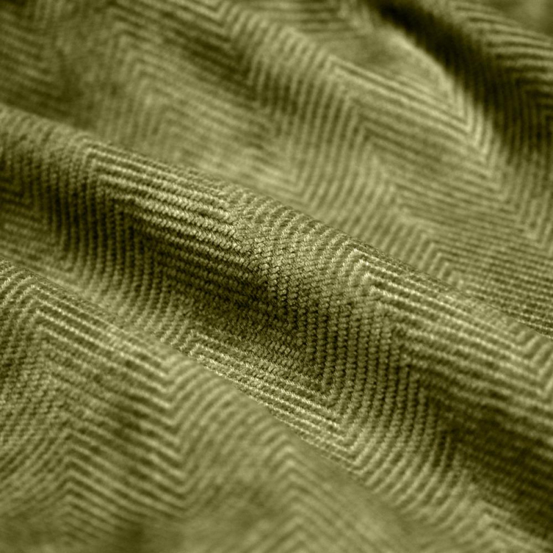 Tissu à chevron Dôme coloris Mousse