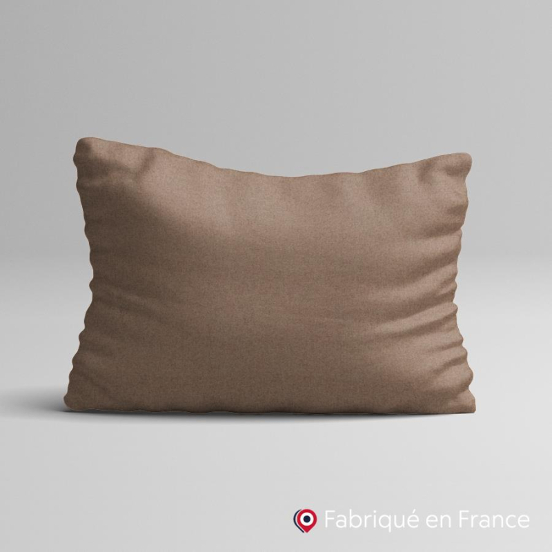 Coussin rectangle Dolly coloris Taupe