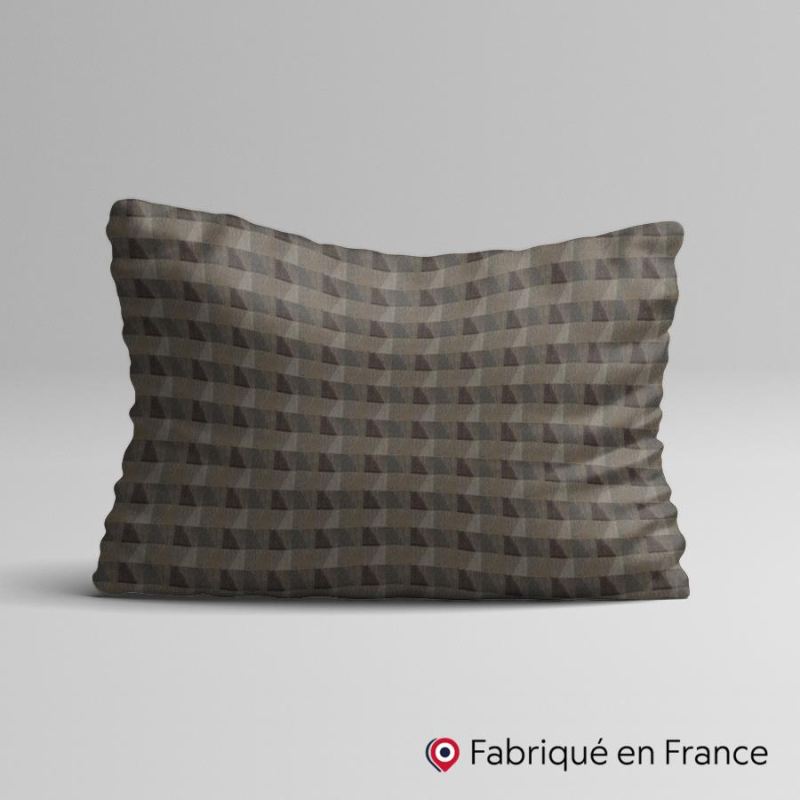 Coussin rectangle Fort coloris Cappuccino