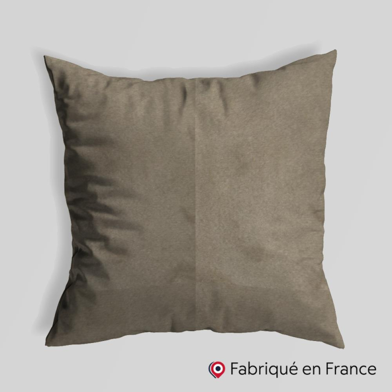 Coussin carré Elvis coloris Sable