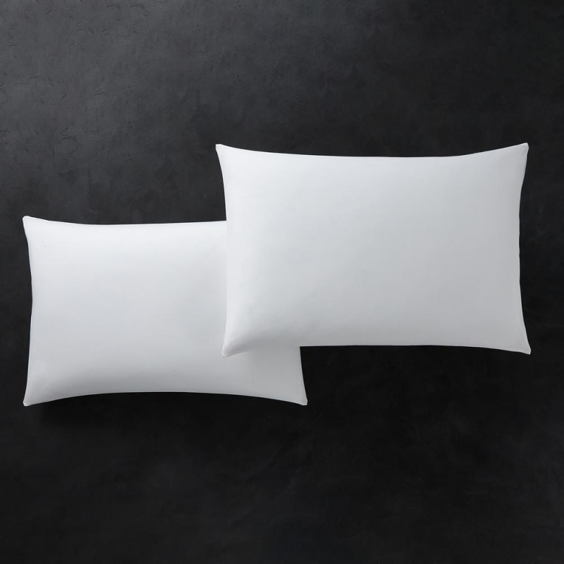 Lot de taies d'oreiller en percale Sélène 50x75