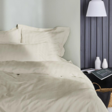 Housse de couette daphne ivory 140x200 cm Housse de couette daphne ivory 140x200 cm
