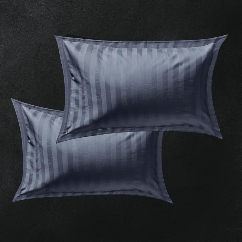 2583414RTL taie d'oreiller satin daphne indigo 50x75 cm 2583414RTL taie d'oreiller satin daphne indigo 50x75 cm