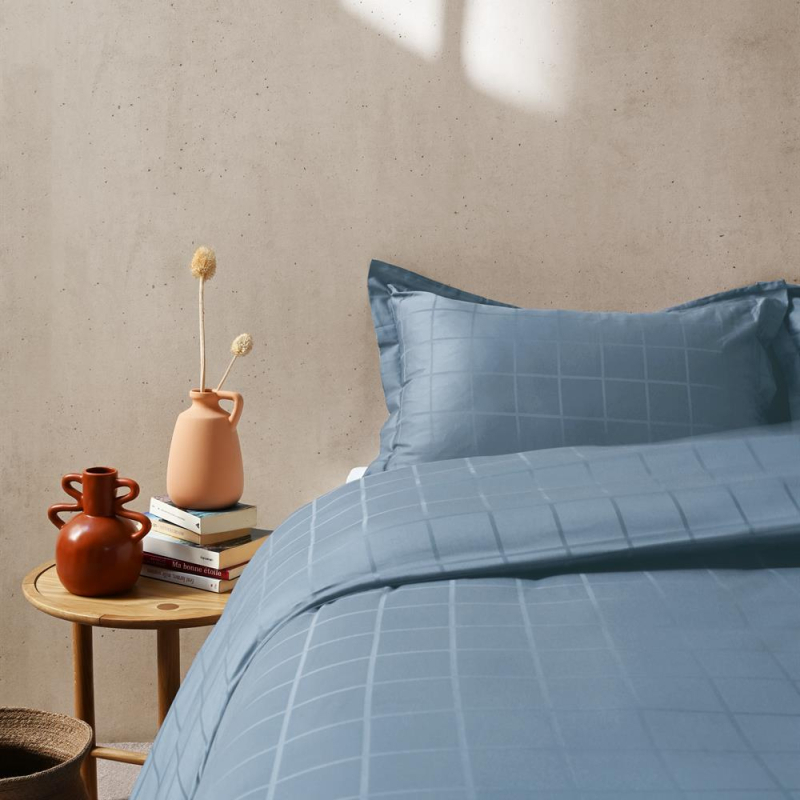 Housse de couette callista ice blue 140x200 cm Housse de couette callista ice blue 140x200 cm