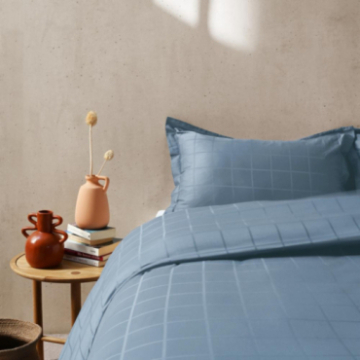 Housse de couette callista ice blue 140x200 cm Housse de couette callista ice blue 140x200 cm