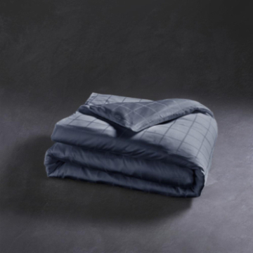 Housse de couette satin callista indigo 140x200 cm Housse de couette satin callista indigo 140x200 cm