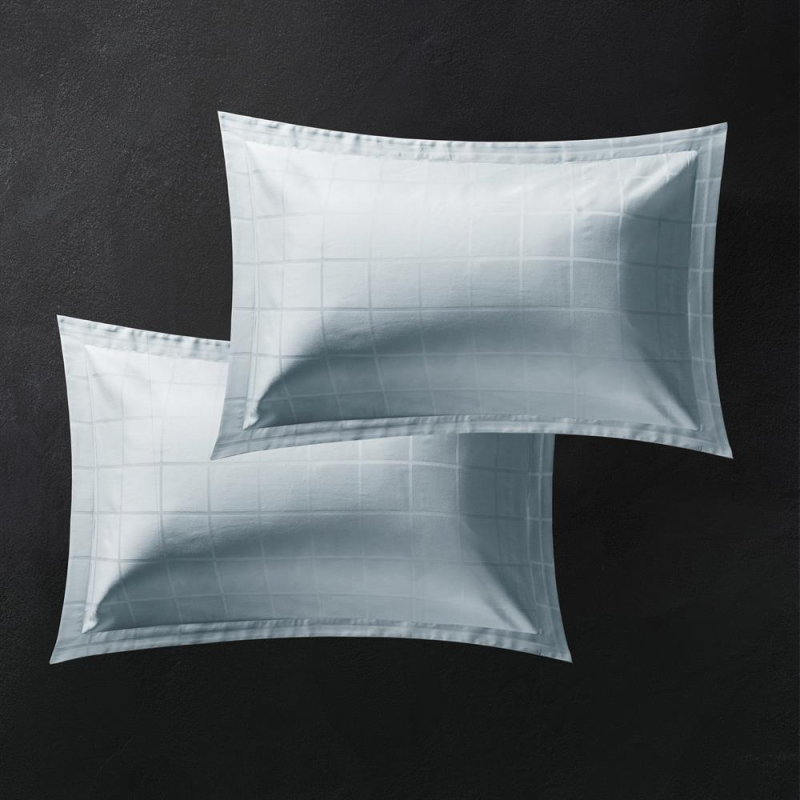 taies d'oreiller satin callista ice blue 50x75 cm taies d'oreiller satin callista ice blue 50x75 cm