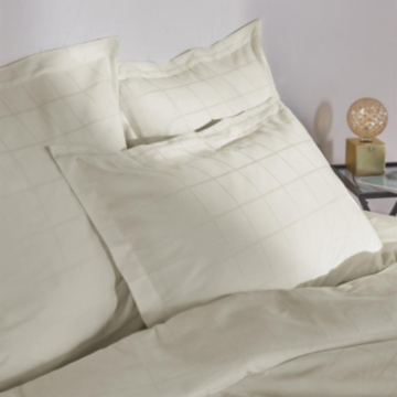 Taies d'oreiller satin callista ivory 50x75 cm Taies d'oreiller satin callista ivory 50x75 cm