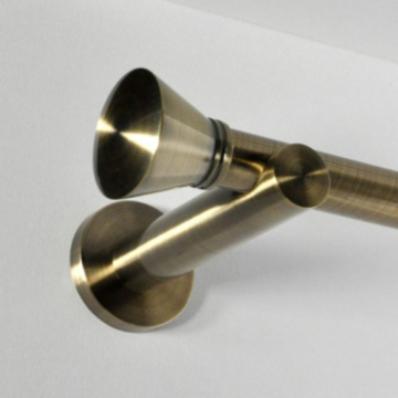 Tringle tube embout rond bronze vieilli Jaen Tringle tube embout rond bronze vieilli Jaen