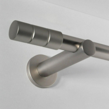 Tringle tube embout long Nickel mat Cadiz Tringle tube embout long Nickel mat Cadiz