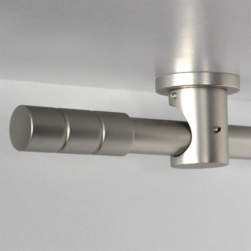 Tringle tube embout long Nickel mat Cadiz Tringle tube embout long Nickel mat Cadiz