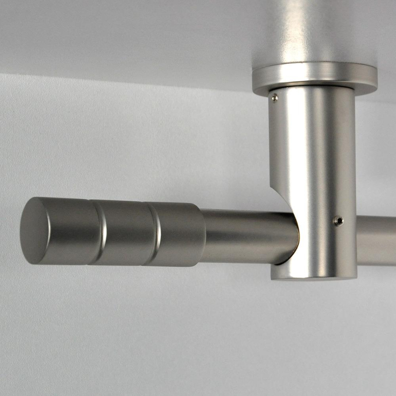 Tringle tube embout long Nickel mat Cadiz Tringle tube embout long Nickel mat Cadiz