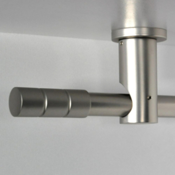 Tringle tube embout long Nickel mat Cadiz Tringle tube embout long Nickel mat Cadiz