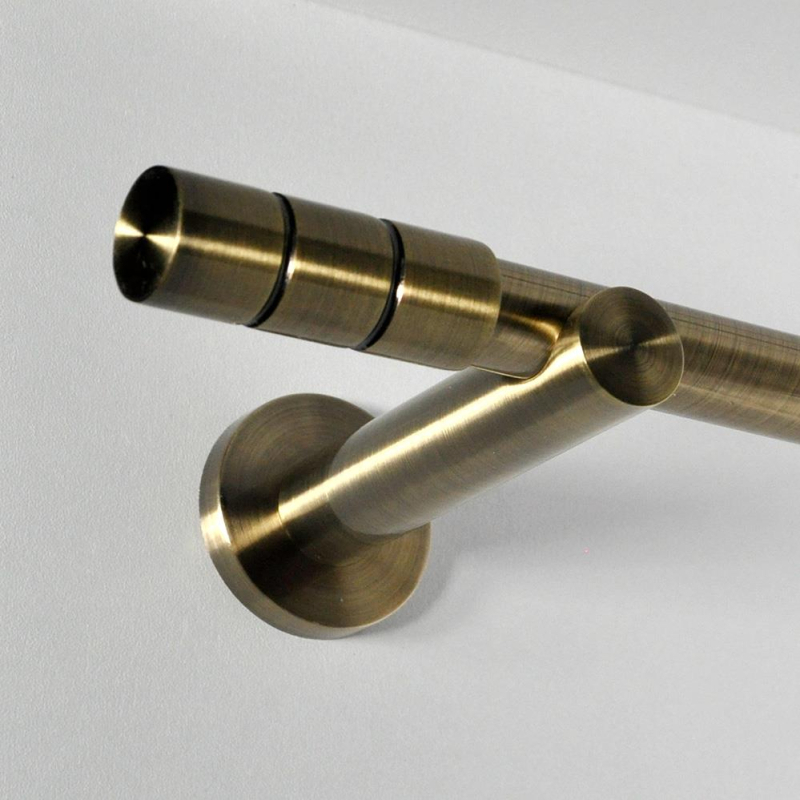 Tringle tube embout long Bronze Vieilli Cadiz Tringle tube embout long Bronze Vieilli Cadiz