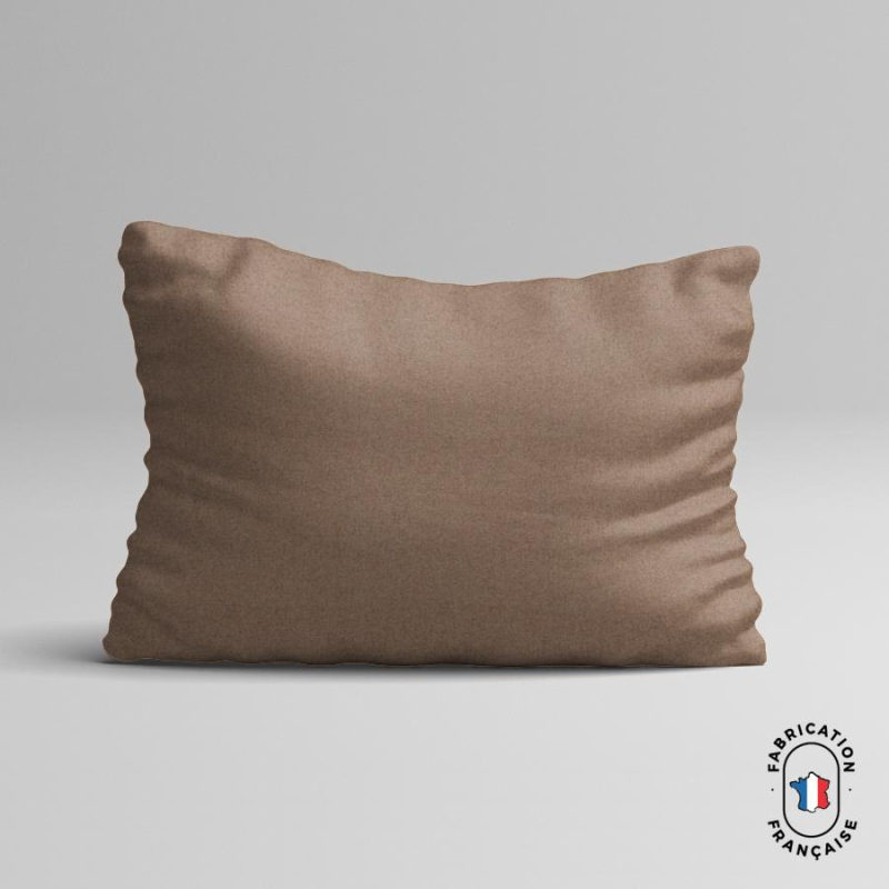 Coussin rectangle Dolly coloris Taupe Coussin rectangle Dolly coloris Taupe