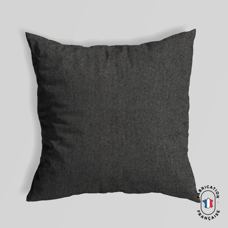 Coussin carré Dolly coloris Ardoise Coussin carré Dolly coloris Ardoise
