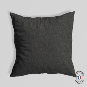 Coussin carré Dolly coloris Ardoise Coussin carré Dolly coloris Ardoise