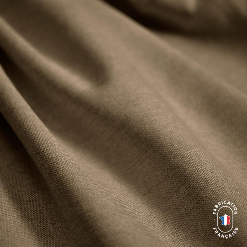 Tissu Dolly coloris Taupe Tissu Dolly coloris Taupe