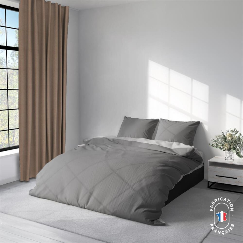 Rideau Dolly coloris Taupe chambre Rideau Dolly coloris Taupe chambre