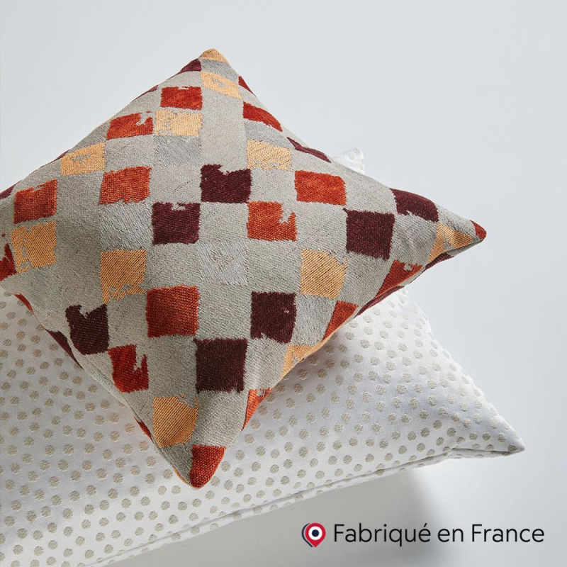 Tissu losange Détroit coloris Épices Tissu losange Détroit coloris Épices