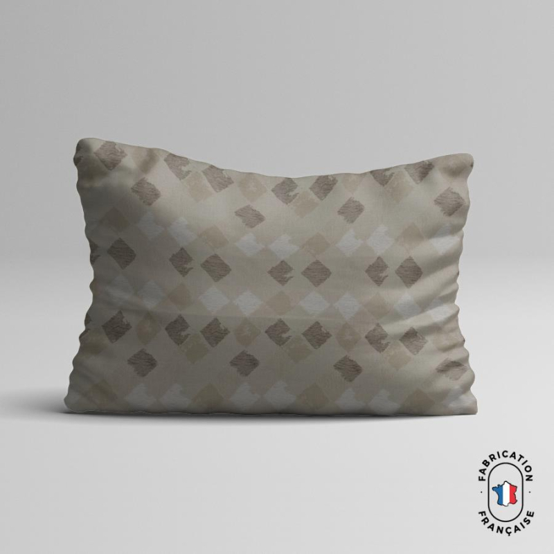Coussin rectangle Détroit coloris Galet Coussin rectangle Détroit coloris Galet
