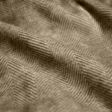Tissu à chevron Dôme coloris Noisette Tissu à chevron Dôme coloris Noisette