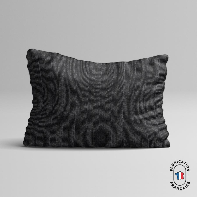 Coussin rectangle Dôme coloris Onyx Coussin rectangle Dôme coloris Onyx