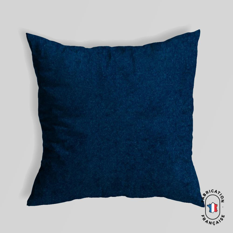 Coussin carré Elvis coloris Marine Coussin carré Elvis coloris Marine