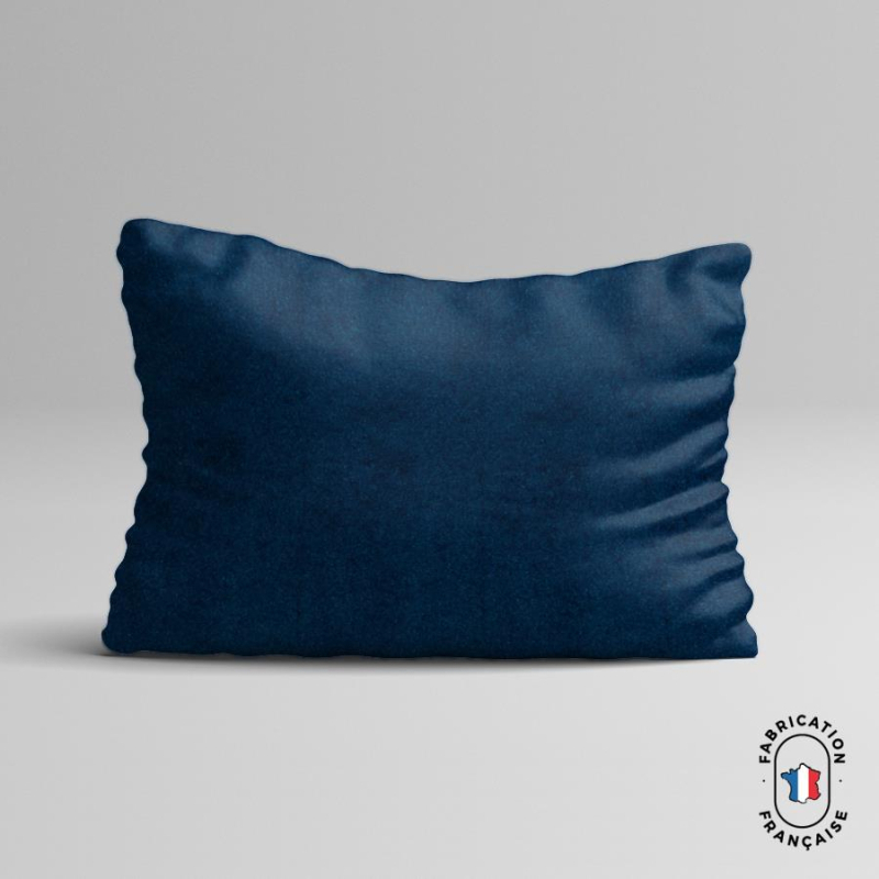 Coussin rectangle Elvis coloris Marine Coussin rectangle Elvis coloris Marine