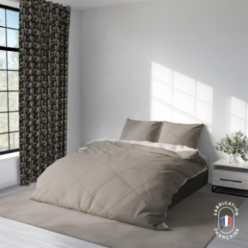 Rideau végétal sur-mesure Flâner coloris Onyx Rideau végétal sur-mesure Flâner coloris Onyx