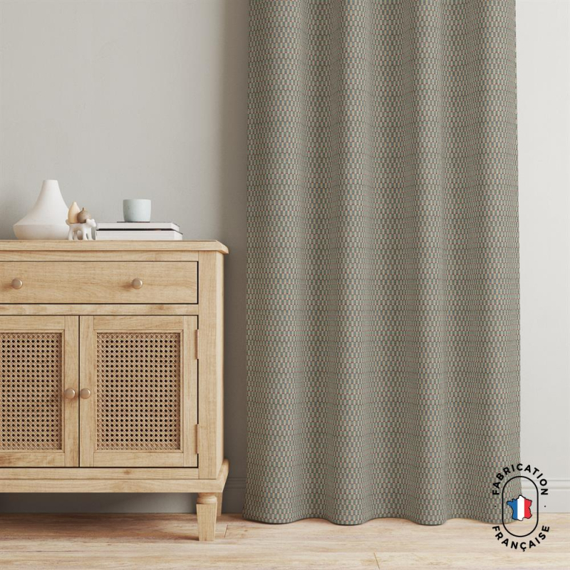 Rideau en velours à motifs Rideau en velours à motifs