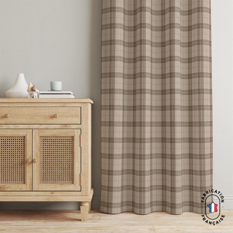 Rideau en velours à motifs Rideau en velours à motifs