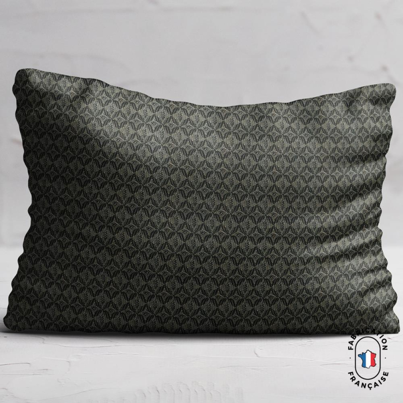 Coussin en jacquard à motifs fleuris Coussin en jacquard à motifs fleuris
