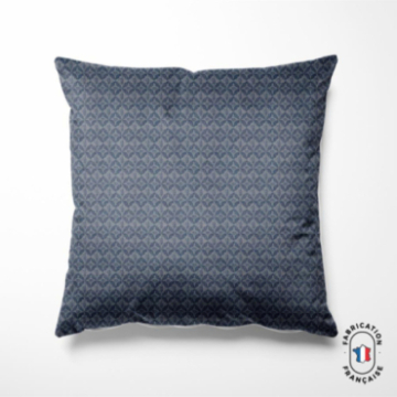 Coussin en jacquard à motifs fleuris Coussin en jacquard à motifs fleuris