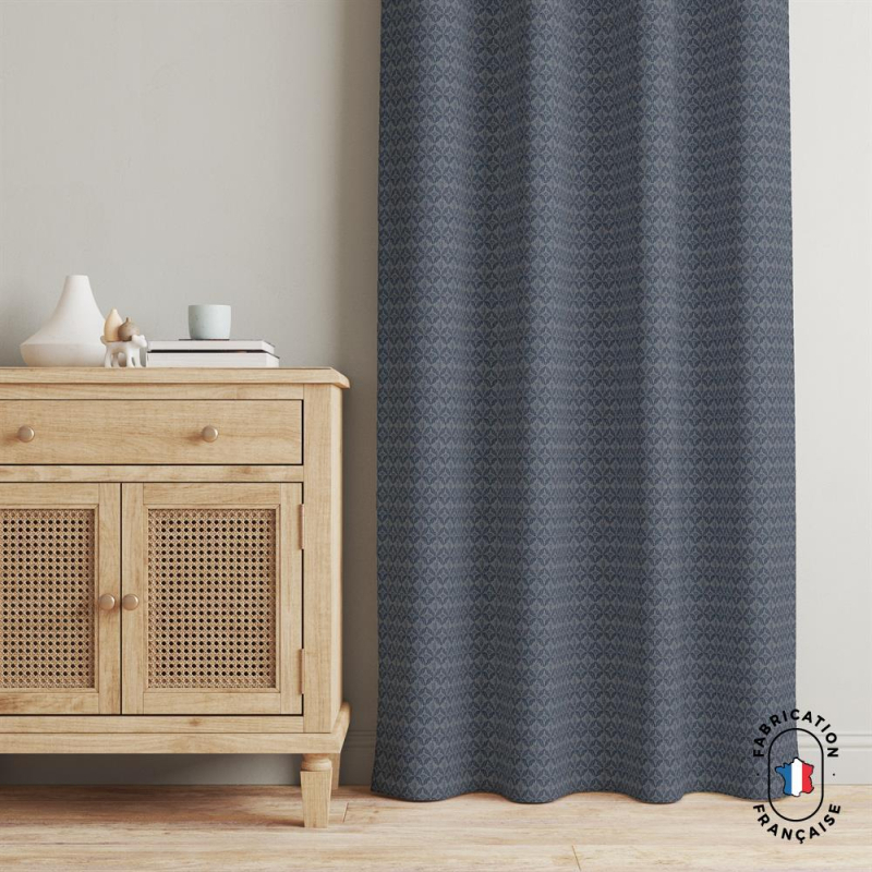 Rideau à motifs fleuris jacquard Rideau à motifs fleuris jacquard