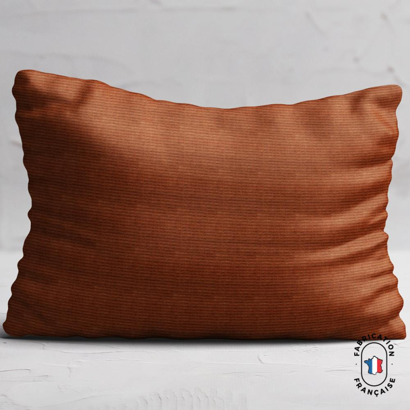 Coussin en velours texturé Coussin en velours texturé