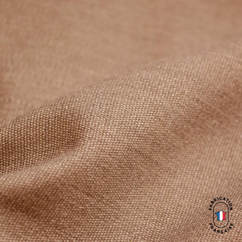 Tissu effet lin couleur pastel Houle Tissu effet lin couleur pastel Houle