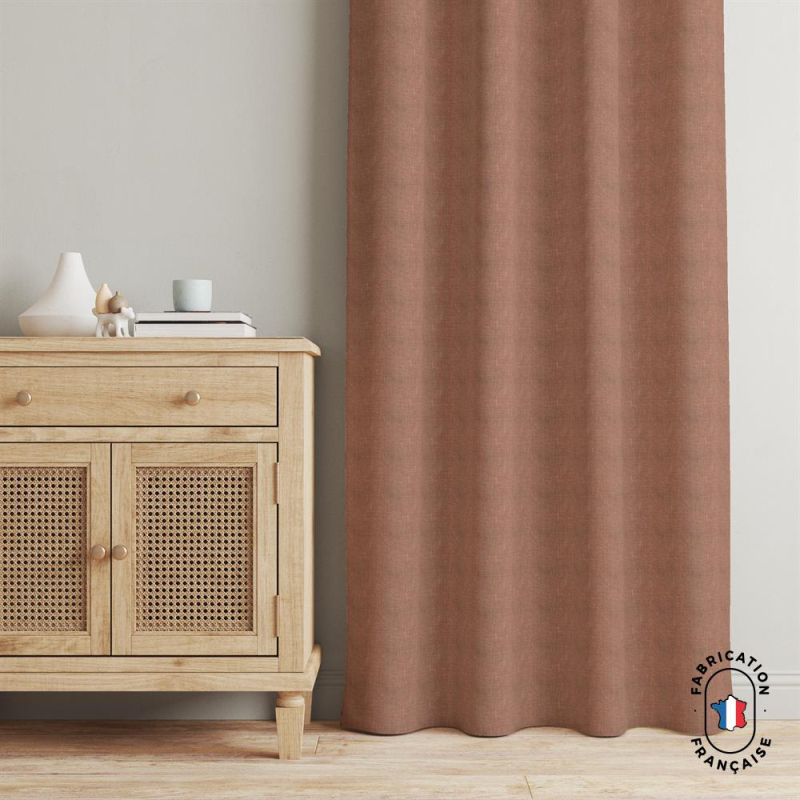 Rideau effet lin couleur pastel Houle Rideau effet lin couleur pastel Houle