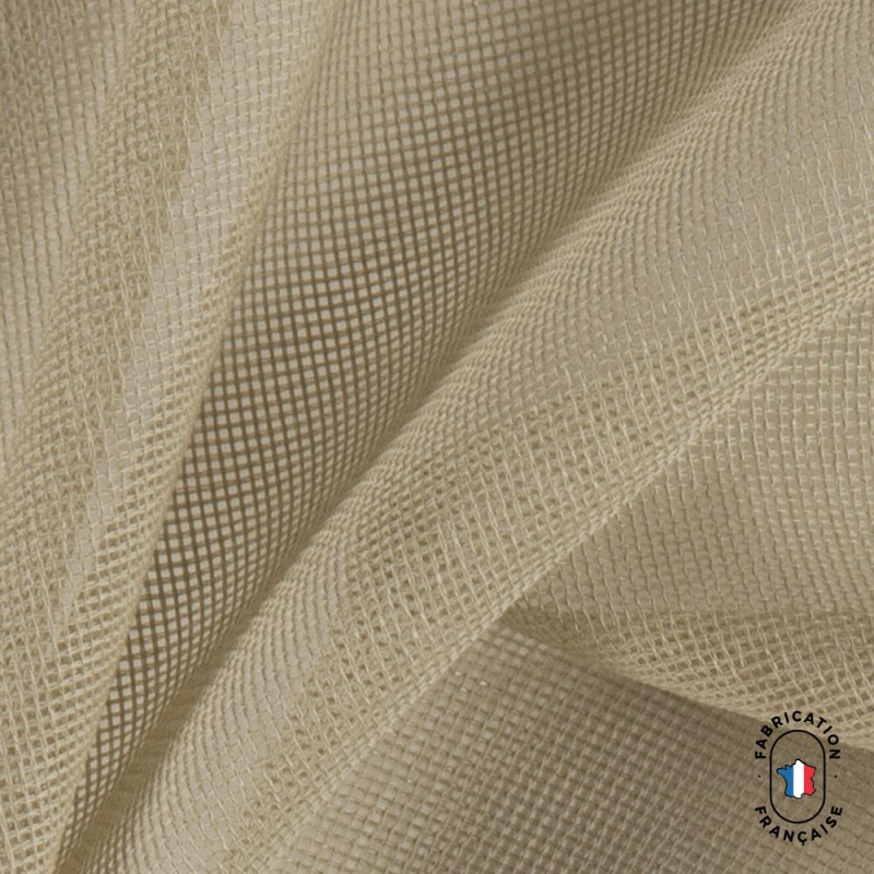 Drapé du voilage Girsu coloris Sand Drapé du voilage Girsu coloris Sand