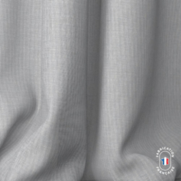Zoom voilage Jaba coloris Silver Zoom voilage Jaba coloris Silver