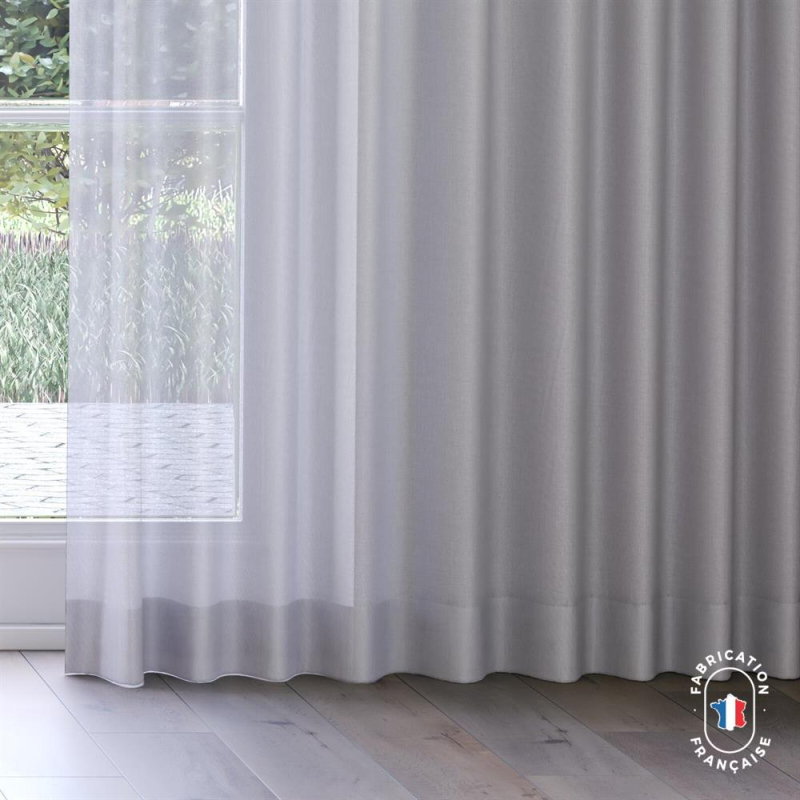 Voilage Jaba coloris Silver Voilage Jaba coloris Silver