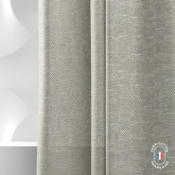 Zoom rideau Lucidity coloris Cement Zoom rideau Lucidity coloris Cement