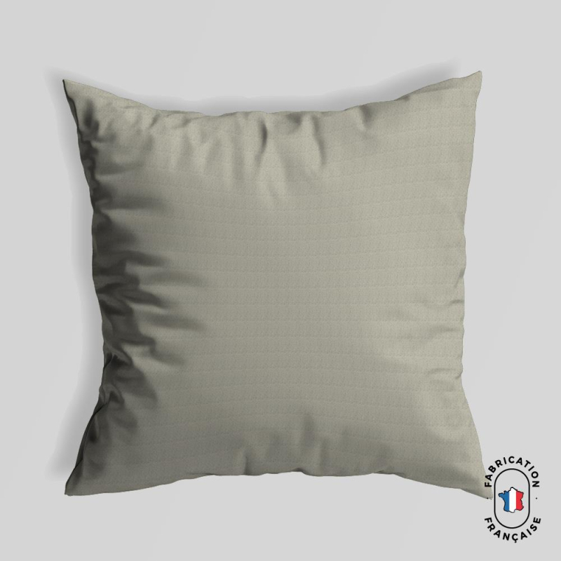 Coussin carré Calvin coloris Sable Coussin carré Calvin coloris Sable