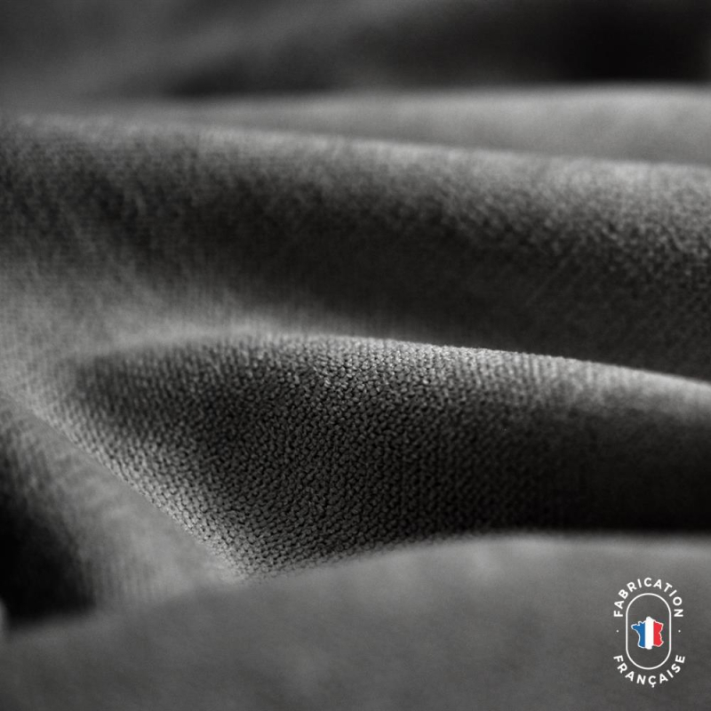 Tissu Calvin coloris Anthracite Tissu Calvin coloris Anthracite