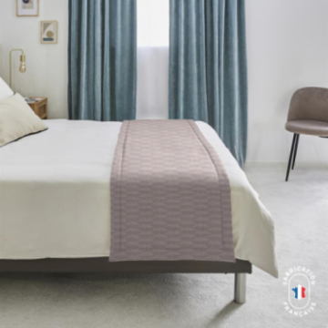 Chemin de lit jacquard géométrique Hadel Chemin de lit jacquard géométrique Hadel