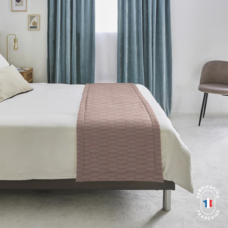 Chemin de lit jacquard géométrique Hadel Chemin de lit jacquard géométrique Hadel