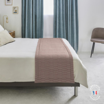 Chemin de lit jacquard géométrique Hadel Chemin de lit jacquard géométrique Hadel