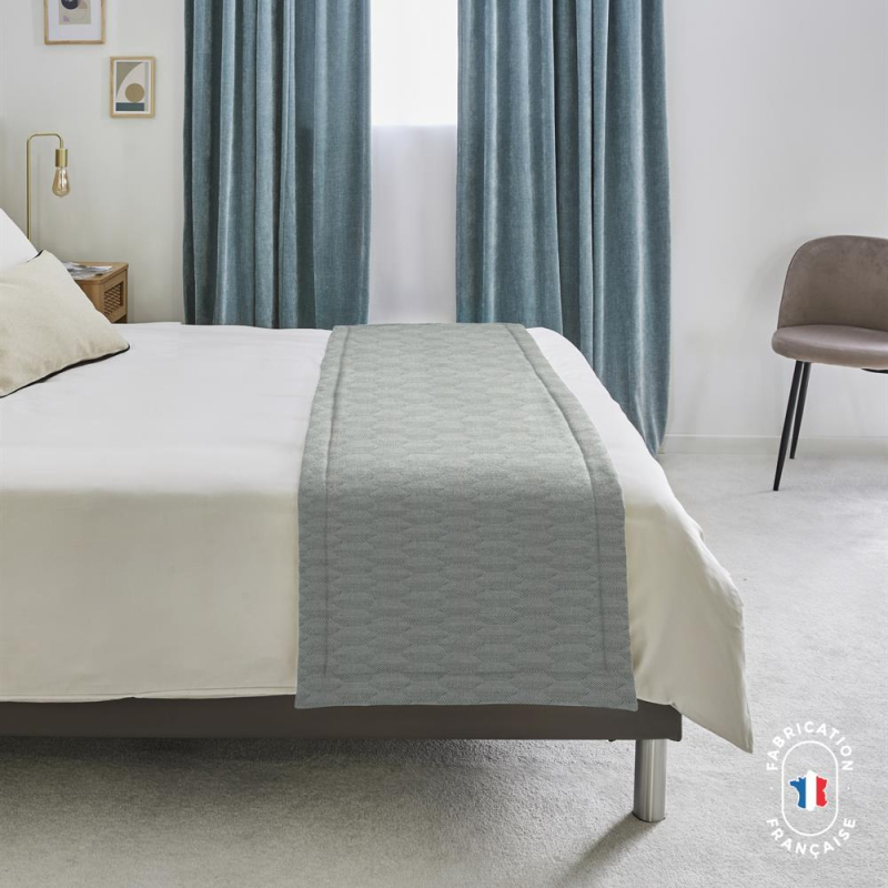 Chemin de lit jacquard géométrique Hadel Chemin de lit jacquard géométrique Hadel