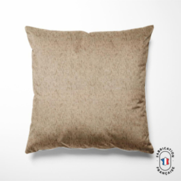 Coussin tissu horace coloris sable Coussin tissu horace coloris sable