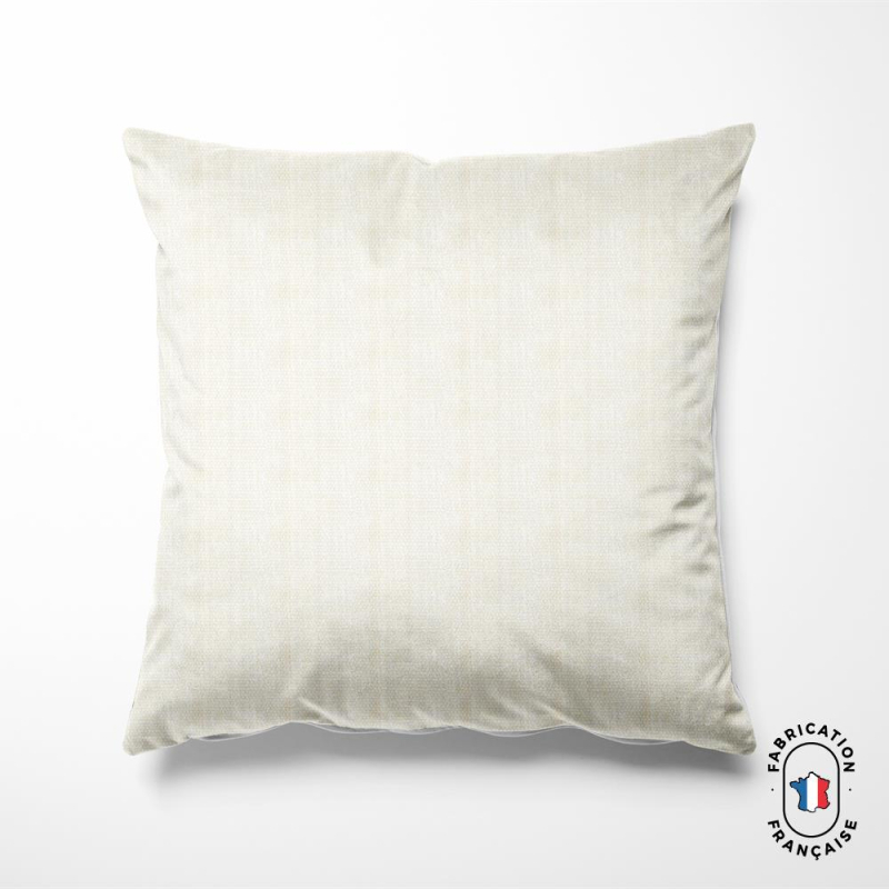 Coussin carré HORACE Ecru Coussin carré HORACE Ecru